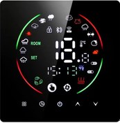 Resim Vkemall Ev İçin Akıllı Wifi Termostatı 3a Su Isıtma Akıllı Duvar Termostatı Siyah-3a-1 