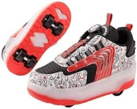 Resim Muggo FLOW Çocuk Işıklı Patenli Tekerlekli Sneaker Spor Ayakkabı 