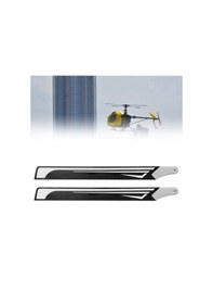 Resim Xindoker Flywing Fw450-v3 İçin Rc Helikopter Ana Pervanesi 2 Adet - Dayanıklı Plastik, Sabit Performanslı Yer Değiştirme Parçası Fl427 