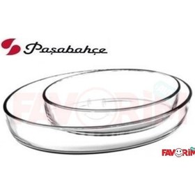 Resim Paşabahçe 2'li Oval Tepsi Borcam 159033 