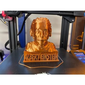 Resim Opencart Albert Einstein Büstü Heykeli Sadece Plastik Aparattır 