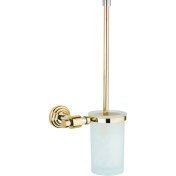 Resim Saray Banyo Plus Gold Krom Klozet Fırçası 