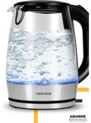 Resim GoldMaster Aquarıne 1.7 Lt Işıklı Cam Kettle Su Isıtıcı 