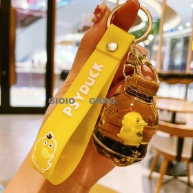 Resim Silver1 Gıoıo Yeni Ipek Eşarp Anahtarlık Kişiselleştirilmiş Inci Papyon Çanta Çekicilik Dokuma Anahtarlık (Yurt Dışından) 