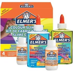 Resim Elmers Renkli Şeffaf Slime Kit 2109494 