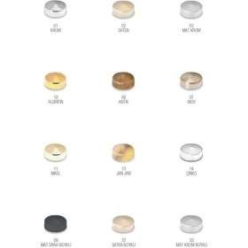 Resim Osena Etajer Tırnağı Yuvarlak 10MM Inox 