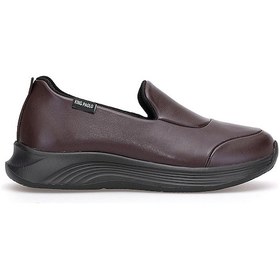 Resim King Paolo I5210 Perry Kadın Hakiki Deri Casual Ayakkabı Kahverengi Kahverengi 