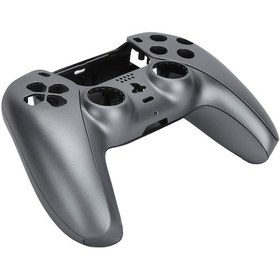 Resim Vkemall Ps5 Kontrolcü İçin Dıy Değişim Kasa, Dayanıklı Abs Malzeme, Çiziklerden Koruma, Smooth Dokunmatik, Tam Uyumlu, Tornavida Dahil, Çelik Gri Rengi 