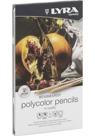Resim Lyra Rembrandt Polycolor Kuru Boya Kalemi 12Li Set 