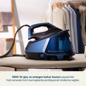 Resim Ironhero H-3000 Geyser Station Buhar Kazanlı Ütü Güçlü Buhar Hızlı Isınan Ütü 