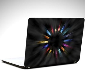 Resim Sonsuzluk Renkler Laptop Sticker 13 İnch (34X24CM) 