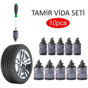 Resim epinlife Lastik Tamir Kiti Kauçuk Vida Seti (4251) 