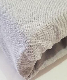 Resim 2 Adet Pamuklu ve Lastikli 60 x 120 x 15 cm Penye Bebek Çarşaf 