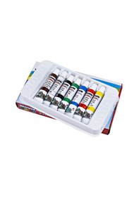 Resim Nova Color Tüp Guaj Boya 7 Renk Çok Renkli 