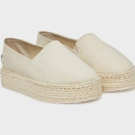 Resim Calvin Klein Bayan Espadril Yw0yw01737 Aeo Bej Bej 