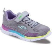 Resim Jump 21251 Neon Pembe Kız Çocuk Spor Ayakkabı Yürüyüş & Koşu (411102193) Gri 