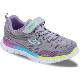 Resim Jump 21251 Neon Pembe Kız Çocuk Spor Ayakkabı Yürüyüş & Koşu (411102193) Gri 