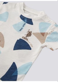 Resim U.S. Polo Assn. U.s. Polo Assn Lisanslı Triangle Krem Erkek Bebek Takımı 5274-43282 Krem 