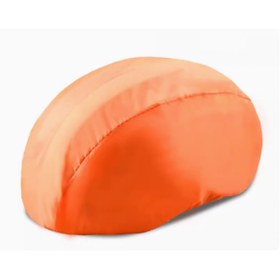 Resim Bisiklet Kask Kılıfı Turuncu 