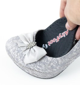 Resim AiryFooT Ayakkabı Küçültme Pedi, Deri, Yüksek Topuklu Stiletto Ayakkabı Kaydırmaz Tabanlığı, 1 Çift 