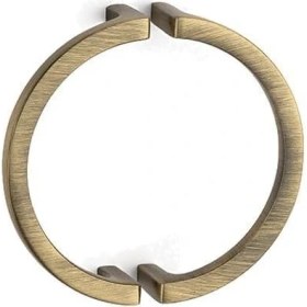 Resim 96 mm Antik Rengi Modern Kulp Bir Adet Yarım Kulp 