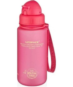 Resim Uzspace 3024-3 Tritan Matara Açık Pembe 400 ML 