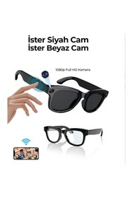 Resim AyrStore R1 PRO Akıllı Gözlük, Yapay Zeka Destekli, 1080P HD Kamera, 32GB Dahili Hafıza, Bluet 