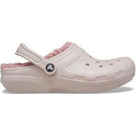 Resim Crocs Classıc Lıned Kadın Terlik 203591-6ur 203591-6ur Pembe Pembe 
