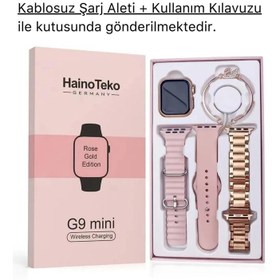 Resim Haino Teko Watch G9 Kadın Akıllı Saat Mini Bileklik Hediyeli 