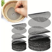 Resim Zhanglei001 Siyah 50 Adet Dayanıklı Plastik Bitki Destek Filesı - Bahçe Drenaj Ve Kök Koruma 