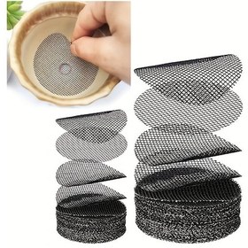 Resim Zhanglei001 Siyah 50 Adet Dayanıklı Plastik Bitki Destek Filesı - Bahçe Drenaj Ve Kök Koruma 