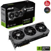 Resim Asus TUF Gaming GeForce RTX 4090 OC Edition 24GB GDDR6X 384 Bit DLSS 3 Ekran Kartı 