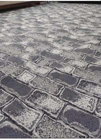 Resim Savan Dokuma Halı Örtüsü 6m² 200 300cm Kale Gri 