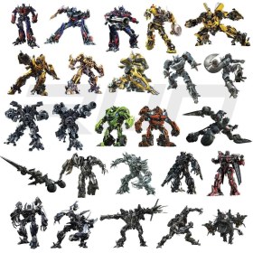 Resim Transformers Küçük Boy Sticker Seti Araba,motosiklet,kask,laptop,cam,telefon Sticker 
