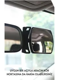 Resim özgürce Prizmatik Dışbükey Bebek ve Çocuk Takip Aynası, Güvenli ve Konforlu Kullanım 