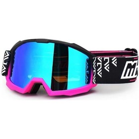 Resim Willowhaven Motorcycle Goggles Erkek Kadın Purple Dirt Bike Atv Mx Dh Koruma Gözlük Anti Kayış 