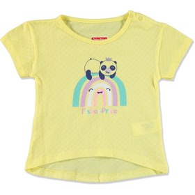 Resim Fisher Price Yaz Kız Bebek Gökkuşağım Tshirt 