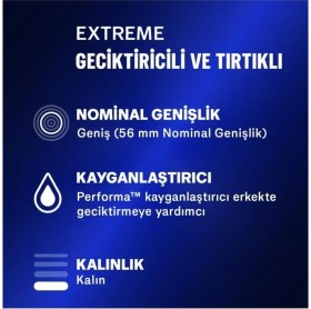 Resim Durex Extreme 30'lu ve Tırtıklı Prezervatif+Durex Delight Bullet Titreşimli Vibrator 