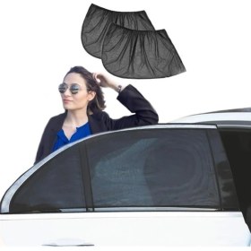 Resim Ankaflex 2'li Oto Yan Cam Perde Güneşlik Örtü 
