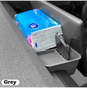 Resim Dashanshop Tesla Model 3 Highland & Model Y Juniper Griç Konsol Organizer Saklama Tepsisi 