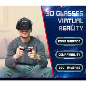 Resim Shinecon G10 Vr 3D Sanal Gerçeklik Gözlüğü 