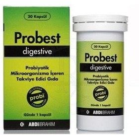 Resim Probest Digestive Probiyotik 20 Kapsül 