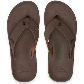 Resim Quiksilver Aqyl101357m Riviiii Parmak Arası Erkek Terlik Kahverengi 
