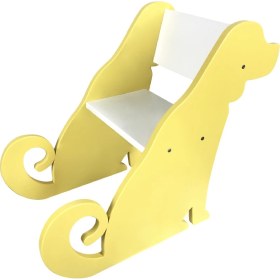Resim Odun Concept Ahşap Çocuk Sandalyesi Köpek 