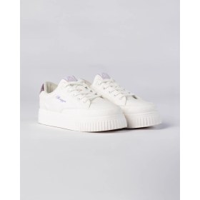 Resim Kappa Sonniew Kadın Beyaz Regular Fit Sneaker 