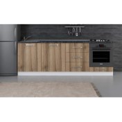 Resim Minar 240 cm Mutfak Dolabı Beyaz Dore 240-D7-ALT Modül 