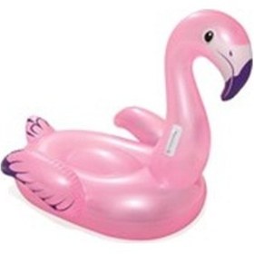 Resim Bestway El Tutmalı Flamingo Binici 127x127 CM Çok Renkli 