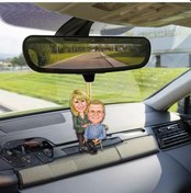 Resim Büyüklerimiz Temalı Grand Father-mother Araba Dikiz Ayna Süsü 