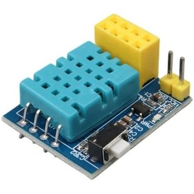 Resim Esp-01s Dht11 Isı Ve Nem Sensörü Modülü Wifi Akıllı Ev Otomasyon Kartı V1.0 