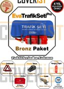 Resim COVERİST Eva Trafik Seti Plus - 1 KG Yangın Tüpü - 4 Yıllık - Mavi - Bronz Paket 